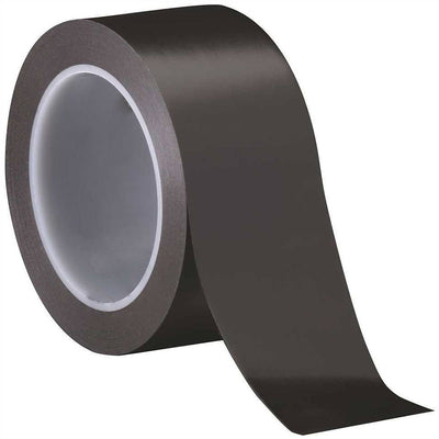 Ruban adhésif isolant 25 mm × 33 m, 150 µm épaisseur totale: 150 µm diamètre du mandrin : 32 mm, rouleau PVC, Caoutchouc naturel, noir Boîte de 54 rouleaux inapte au contact alimentaire – Réf. 402837