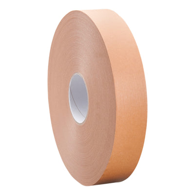 Ruban adhésif machine, 50 mm × 500 m 120 µm, diamètre du mandrin : 76 mm rouleau, kraft, Caoutchouc naturel, brun Boîte de 6 rouleaux inapte au contact alimentaire – Réf. 586285