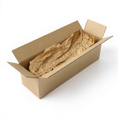 Caisse carton longue ouverture grand côté simple cannelure 800 x 200 x 200 mm
