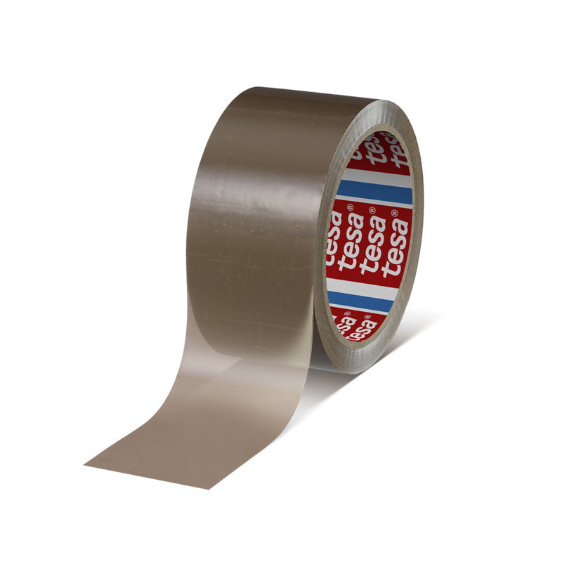 Ruban adhésif manuel TESA 4280 Hotmelt Havane 50 mm x 66 m