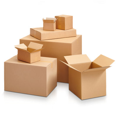 Cartons simple cannelure