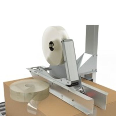 Ruban adhésif machine, 75 mm × 1000 m 28 µm, diamètre du mandrin : 76 mm rouleau, polypropylène Caoutchouc naturel, transparent Boîte de 4 rouleaux inapte au contact alimentaire – Réf. 401011