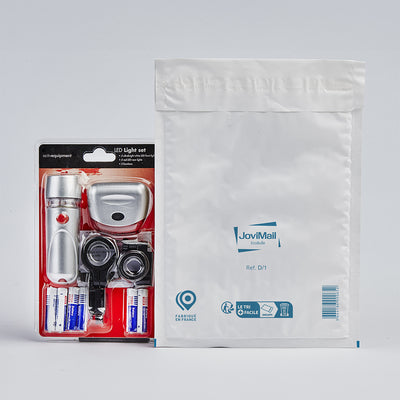 Pochette matelassée bulles 50% recyclée – emballage d'expédition