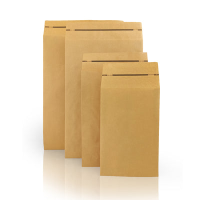 Pochette kraft à soufflets latéraux