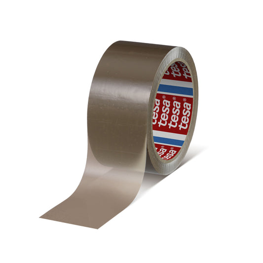 Ruban adhésif manuel TESA 4280 Hotmelt Havane 50 mm x 66 m