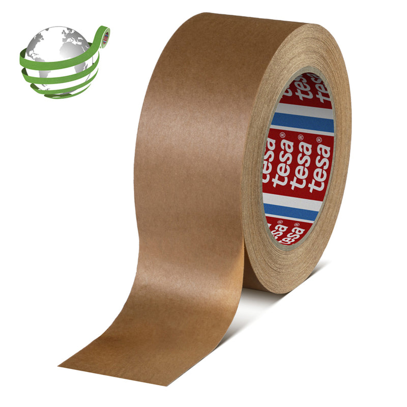 Ruban adhésif manuel TESA 60408 Kraft Havane 75 mm x 50 m