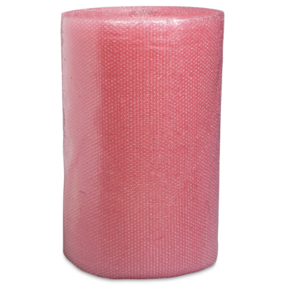 Film bulle antistatique rose Ø 10 mm 50 µm 1000 mm × 100 m – Réf. Antalis 400798
