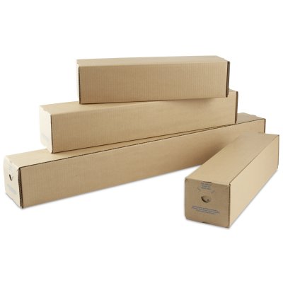 Tube carré carton 105 × 105 × 610 mm – Antalis réf. 552763