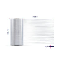 Film étirable machine AXIO film cast transparent – 10 µm – 500 mm × 3595 m